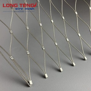 Cuerda de alambre Flexible decorativa de acero inoxidable 304 316, virola de Cable de alambre de acero para valla de zoológico, aviario, pájaro, loro, malla - Product Image 2