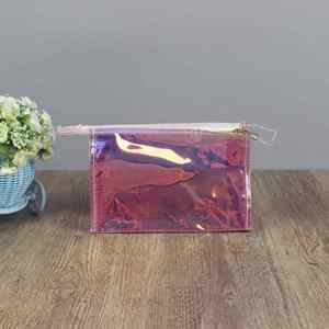Factory Wholesale Student Pencil case PVC Colored Pencil case Semi Transparent Storage Stationery <b>Bags</b> Custom Logos and Size - Product Image 6
