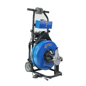 Skillful Manufacture Snake Drain Built Leakage Protector Pipe Cleaning Machine
