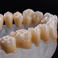 Bloc de zircone dentaire multicouche pré-shadé pour couronnes antérieures et postérieures, ponts à contour complet – Matériau de laboratoire dentaire