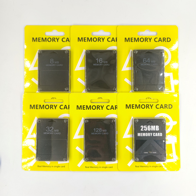 NSLikey Memory Card for PS2 Console Memory Card Adapter 8M 32M 64M 128M 256M NO FMCB