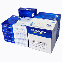 Papel de Impresión al por Mayor, Tamaño A4, 80 g/m², 75 g/m², 70 g/m², Papel para Copiadora, 500 Hojas por Resma, Papel Doble Bond para Oficina