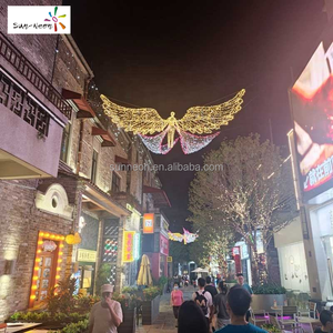 Décorations de Noël LED extérieures en forme de croix et d'anges 2027 - Product Image 6