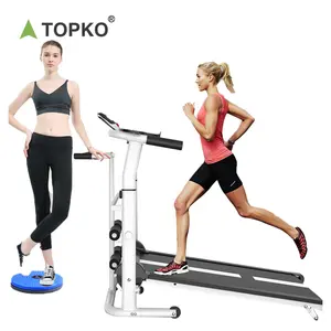 TOPKO koşu bandı katlanır koşu bandı motorlu koşu koşu makinesi kolay montaj koşu bandı için ev egzersiz için yetişkin