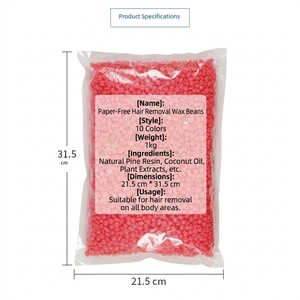 Perles de <span class=keywords><strong>cire</strong></span> chaude de qualité professionnelle pour salon, haute élasticité, sans bande, <span class=keywords><strong>cire</strong></span> dure pour l'épilation du maillot, du <span class=keywords><strong>visage</strong></span>, des jambes et des aisselles - Product Image 5