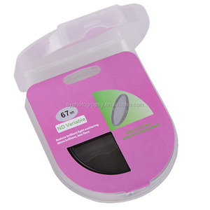 ملحقات الكاميرا الرقمية فلتر <span class=keywords><strong>ND</strong></span> 72 من ND2 إلى ND400 مرشح متغير قابل للتعديل للكثافة المحايدة للكاميرا - Product Image 1