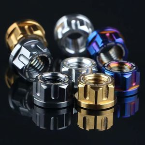 Yeni titanyum alaşımlı somun M5M6M8M10M12M14m10 titanyum alaşımlı somun Metal somun lokomotif modifikasyonu - Product Image 4