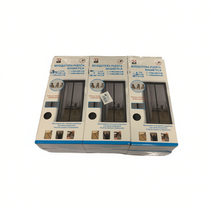 Cortina Mosquitera de Estilo Minimalista 6U de 120x220cm, Malla de Nailon para Puerta y Ventana - Product Image 3