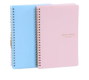 Bán buôn tùy chỉnh 2025 A5 máy tính xách tay undated xoắn ốc hàng ngày hàng tuần và hàng tháng kế hoạch Ngân Sách chương trình nghị sự với bìa giấy B6 B5 kích cỡ - Product Image 5