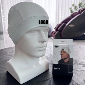 قبعة صغيرة من الساتان الناعم للرجال والنساء الأكثر مبيعًا للرياضات الشتوية مثل ركوب الدراجات والجري، قبعة تبريد تحت الخوذة - Product Image 3
