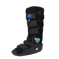 Botte de marche pneumatique à bout ouvert pour la rééducation des entorses de la cheville, des fractures et après chirurgie