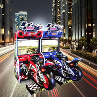 Machine de jeu d'arcade à pièces de haute qualité Garantie 1 an pour les enfants de 6 ans et plus Simulateur de moto GP à vente chaude