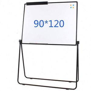 Pizarra Magnética Móvil de Metal con Soporte, Doble Cara, Tamaño Personalizable, para Oficina, Enseñanza, Formación, Escritura Suave, Plegable - Product Image 3