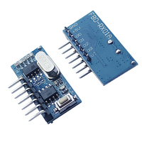 Modul Penerima Nirkabel Antarmuka RS485 Protokol Zigbee FBD-RX480E 3.3-5V 433MHz Berkualitas Tinggi dengan Dekoding