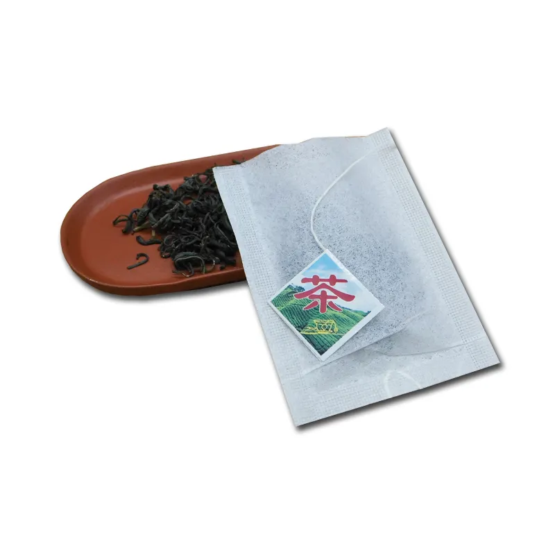 Einweg biologisch abbaubare Teefiltertüten mit String Filterpapier leere Teebeutel für lose Blatttee