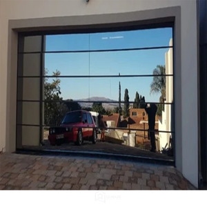 <span class=keywords><strong>Porte</strong></span> de garage en verre au design industriel moderne de luxe avec surface ultra-réfléchissante, <span class=keywords><strong>sur</strong></span> <span class=keywords><strong>mesure</strong></span> pour une utilisation extérieure haut de gamme - Product Image 5