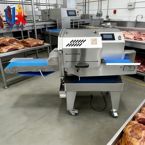 Rebanadora de Carne Cocida Comercial Totalmente Automática de Acero Inoxidable, Adecuada para Procesar Jamón, Tocino, Carne de Res <span class=keywords><strong>y</strong></span> Carnes Cocidas - Product Image 1