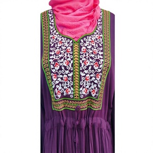 High Quality Cotton <b>Kaftan</b> Dress Women Girls Floral Printed Casual Beach Wear Traditional Muslim Style <b>Plus</b> <b>Size</b> Ethnic Clothing - Product Image 4