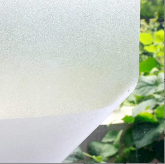 דקורטיבי סרטי PVC חלון סרט חלבית פרטיות זכוכית מדבקת חלון כיסוי