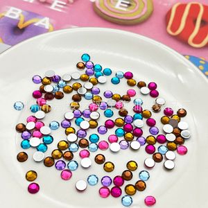 Flat Back Rhinestones Mixed Colors Small Round Acrylic Nail Art Decoration <b>Bling</b> <b>Bling</b> DIY Resin <b>Ornament</b> Chaozhou Origin - Product Image 2