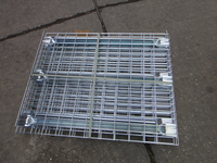Plancher en treillis soudé en acier Q235 électrogalvanisé pour rayonnages de stockage en entrepôt