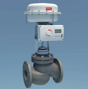 Actuador Neumático Equipado con un Posicionador Flowserve 520MD Logix Junto con una Válvula Reductora de Presión SMC - Product Image 5