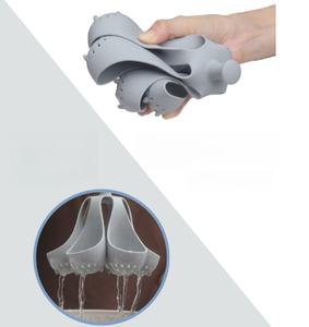 Lot de 4 supports en silicone pour cuiseur à œufs, avec 6 emplacements, ustensile de cuisine pour cuire les œufs avec poignée - Product Image 4