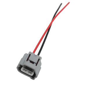 ขั้วต่อคอยล์จุดระเบิดสายไฟรถยนต์2ขา DJ7025D-2.2-21สีเทา - Product Image 5