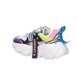 Scarpe da ginnastica Shop Art Donna SASS250253 Bianco Rosa Chunky - Product Image 3