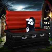 Décorations Gonflables d'Extérieur : Vampires et Cercueils Géants LED – Jouets et Cadeaux de Décoration d'Halloween