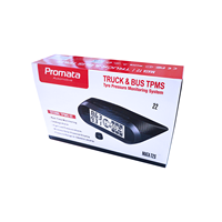 Moniteur TPMS numérique sans fil à énergie solaire, surveillance 24h/24 et 7j/7, fréquence 433 MHz pour camions, bus, pression et température des pneus