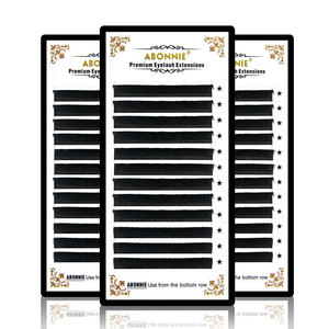 ขนตาปลอมแม่เหล็ก0.05D 22มม. บานบานออกทันทีหนาขดสำหรับการใช้งานทั่วไป - Product Image 3