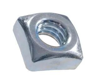 DIN562 M2 M3 M4 Square Threaded Rod And Nut Stainless Carbon Steel Zinc Plated Welding Square Nuts