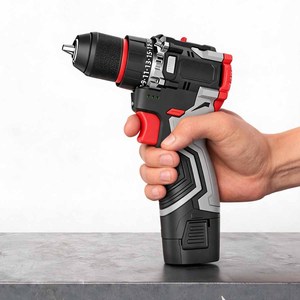 Perceuse sans fil durable 16,8 V avec fonction percussion et mandrin auto-serrant 10 mm pour l'entretien d'atelier, compatible OEM - Product Image 1