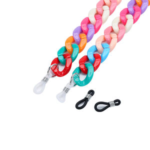 Collier en acétate acrylique à la mode <span class=keywords><strong>2022</strong></span>, grand bijou plat, <span class=keywords><strong>chaîne</strong></span> de <span class=keywords><strong>lunettes</strong></span> de soleil, pour <span class=keywords><strong>lunettes</strong></span> - Product Image 4