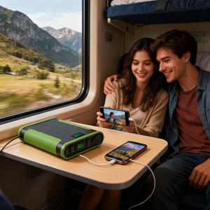 En Oferta, Mini Estación de Energía Portátil con Batería LiFePO4, Carga Solar y CA, 48000mAh/153.6Wh, Banco de Energía, Envío Gratis - Product Image 5
