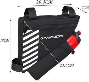 Muestra gratuita: Bolsa triangular para bicicleta, bolsa de almacenamiento impermeable y resistente al desgaste para ciclismo al aire libre, bolsa para sillín. - Product Image 2