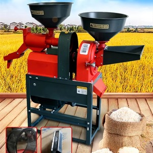 Machine multifonctionnelle de traitement du riz - Moulin à riz et broyeur de céréales combinés, pour transformer le riz paddy <span class=keywords><strong>en</strong></span> riz blanc et le maïs <span class=keywords><strong>en</strong></span> <span class=keywords><strong>farine</strong></span> - Product Image 3