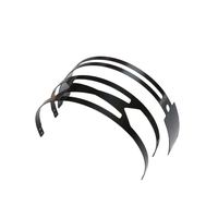 Grosir Headset logam dengan lapisan leher angsa Model logam Strip baja Aksesori Earphone ikat kepala