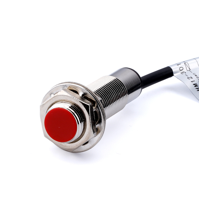 DC 3 Wire Speed Reed Switch Metal 10mm Detection Magnetic 12mm Proximity Hall Effect Reed Switch Sensor With Magnet