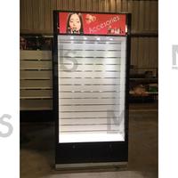Meubles de rangement modernes et écologiques sur mesure, durables, avec éclairage LED intégré, étagères de présentation pour la décoration intérieure, garantie de 3 ans pour la vente en gros