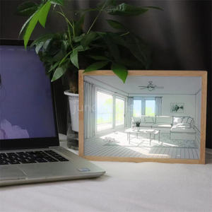 2023 Venta al por mayor Venta caliente <span class=keywords><strong>Pintor</strong></span> Casa Decoración Lámpara de luz Pintura Arte de la pared para la sala de estar - Product Image 4