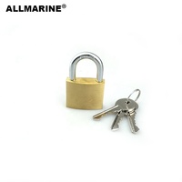 Cadenas à clé maîtresse en laiton pour usage maritime avec une seule clé pour ouvrir toutes les tailles 40 mm 50 mm et 60 mm