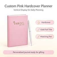 A5 Logo Personalisiertes PU-Leder-Tagebuch Notizbuch Benutzerdefiniertes Gummiband Hardcover-Planer Tagesplaner Lederjournal
