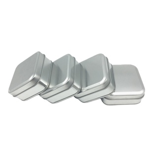 Metal Box Small Square Shape Packing Metal Tin Box