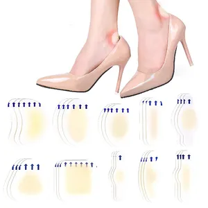 Nhiều hình dạng mặc quần áo Pad gel thạch cao các bản vá lỗi dính vỉ Pads chăm sóc bàn chân Hydrocolloid gót chân dán