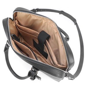 Maletín de Cuero PU para Hombre, Bolsa para Portátil, Bolsa de Hombro para Negocios, Gran Capacidad, Bolsa de Trabajo de Oficina con Asa Superior - Product Image 4