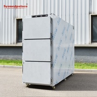 Réfrigérateurs de morgue Sysmedical à 3 compartiments, équipement de chambre mortuaire, réfrigérateur pour cadavre à vendre