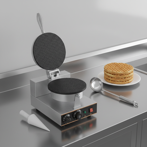 เครื่องทำวาฟเฟิลกรอบไฟฟ้า เครื่องอบวาฟเฟิลกรวย เครื่องทำไอศกรีมโคน ร้อนเร็ว สำหรับใช้ในครัวเรือน - Product Image 1