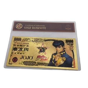 ธนบัตรพลาสติกเคลือบทองคำที่ระลึกการ์ตูนโจโจ้ บิสเซียร์ เอดเวนเจอร์ ของสะสมของขวัญอนิเมะญี่ปุ่นคลาสสิก - Product Image 6